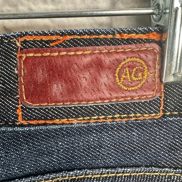 Adriano Goldschmied Legend Flare Wide Leg Jeans Dark Wash Size 27 Y2k Low Rise - Picture 4 of 12